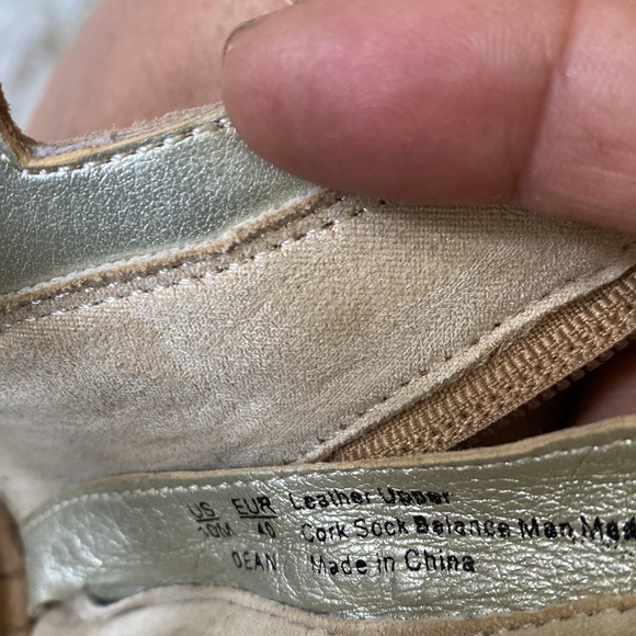 Womens suede wedge casual booties sandals, size 10M by Sam Edelman - Picture 11 of 11